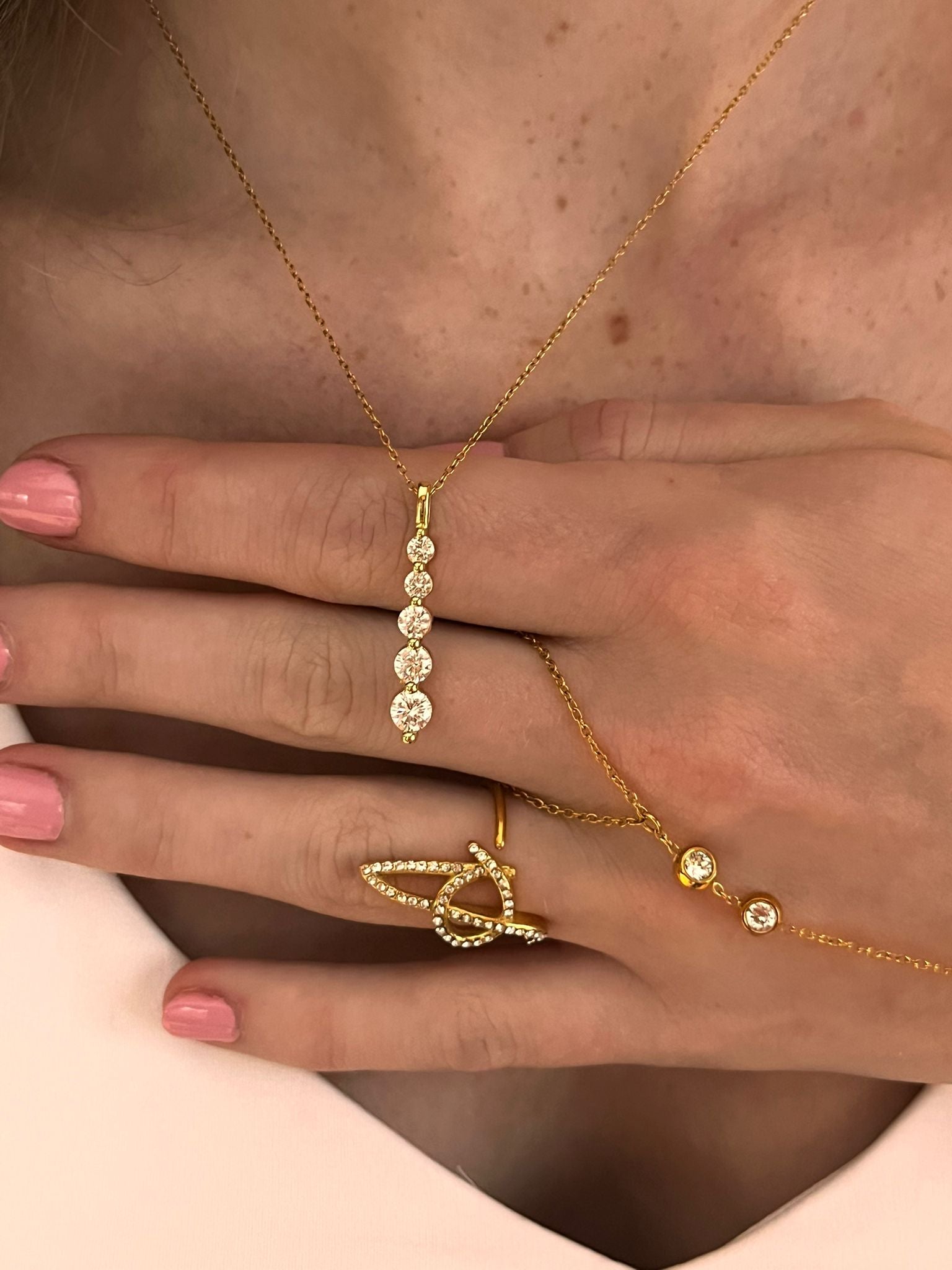 Juliette Cascading Necklace