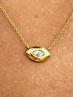 Claire Marquise Eye Necklace