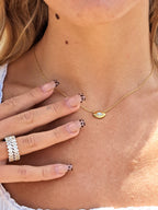 Claire Marquise Eye Necklace