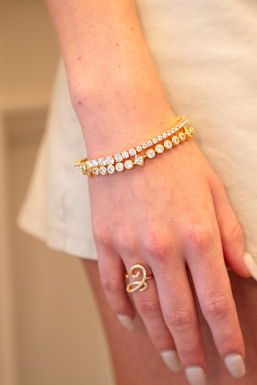 Star Tennis Bracelet