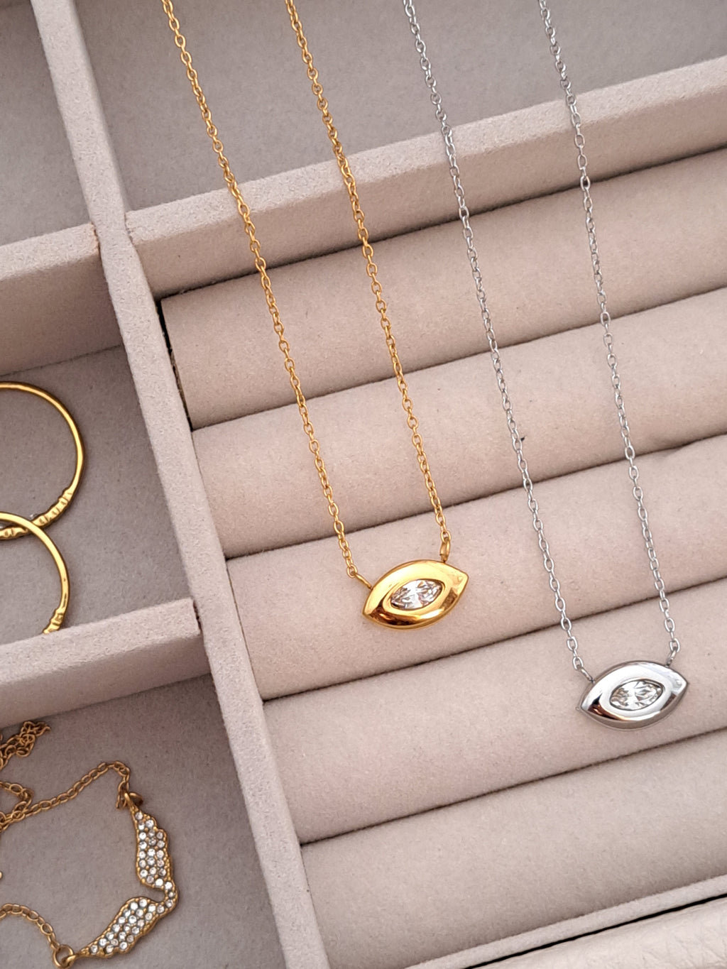 Claire Marquise Eye Necklace