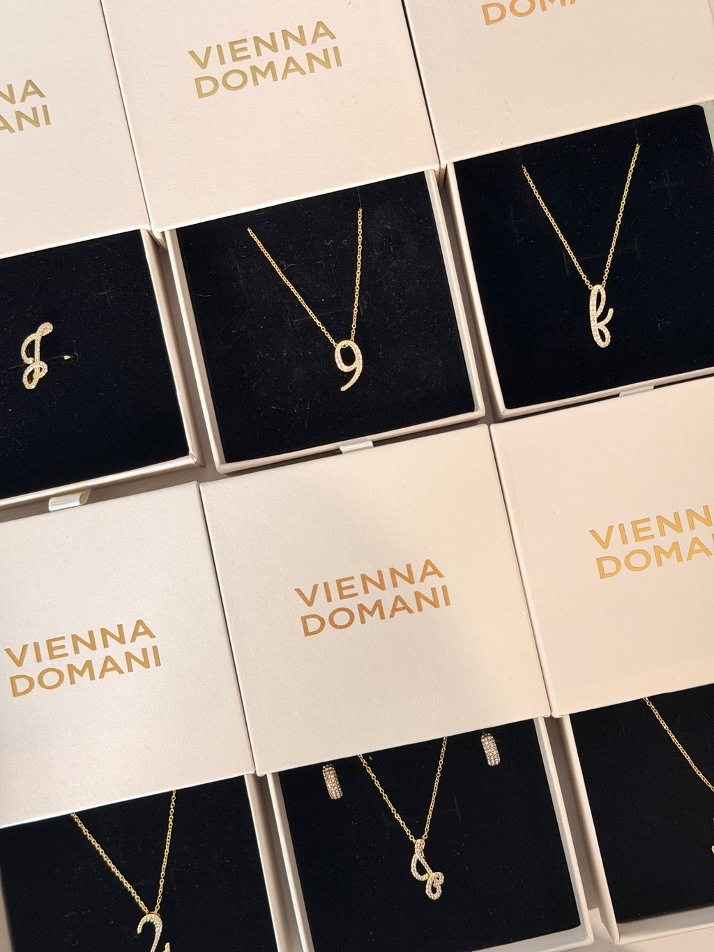 Pavè Numeral Necklace