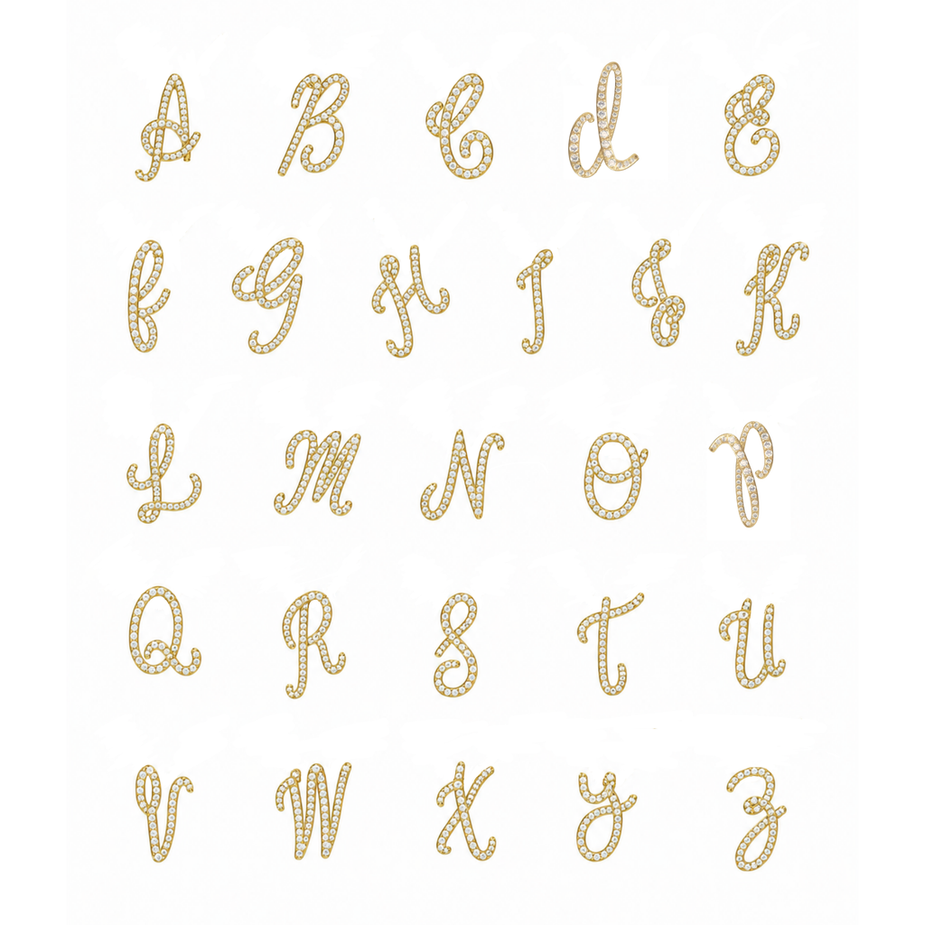 Pavè Initial Ring