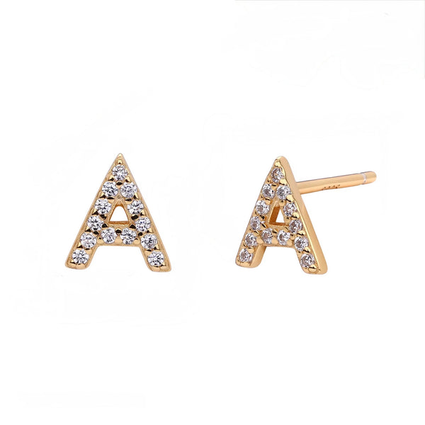 Baby Initial Studs