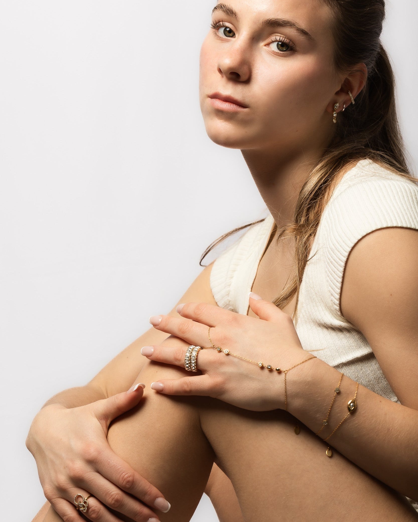 Claire Marquise Eye Bracelet